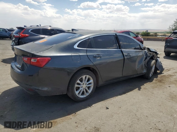 2018 Chevrolet Malibu LT with VIN 1G1ZD5ST7JF106663, listed as a Copart auction lot 58697225 with 249,808 mi miles and Salvage title. Bid and sale history available at DreamBid. Image 3.