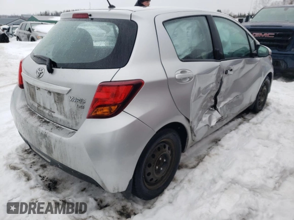 2015 Toyota Yaris L with VIN VNKKTUD30FA018469, listed as a Copart auction lot 47103985 with 126,060 mi miles and Salvage Title. Bid and sale history available at DreamBid. Image 3.