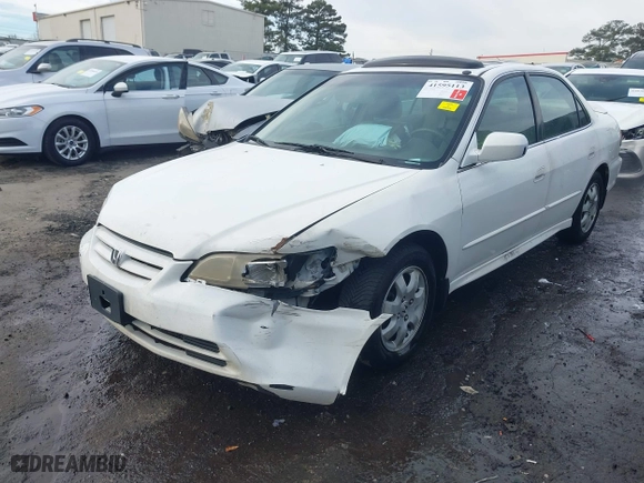 2002 Honda Accord Sdn EX with VIN JHMCG56632C004934, listed as a IAAI auction lot 41595113 with 298,868 mi miles. Bid and sale history available at carsss.com. Image 17.
