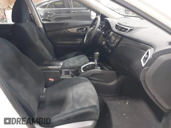2015 Nissan Rogue SL with VIN 5N1AT2MV5FC874814, listed as a IAAI auction lot 41929845 with 186,321 mi miles. Bid and sale history available at carsss.com. Image 5.