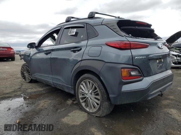2021 Hyundai Kona SEL Plus with VIN KM8K6CAA0MU700806, listed as a Copart auction lot 49539155 with 0 mi miles and Salvage Title. Bid and sale history available at carsss.com. Image 2.