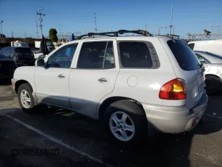 2002 Hyundai Santa Fe GLS with VIN KM8SC13D32U303804, listed as a Copart auction lot 51213805 with 201,919 mi miles and Salvage Title. Bid and sale history available at carsss.com. Image 2.