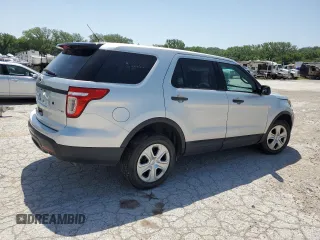2013 Ford Utility Police Interceptor with VIN 1FM5K8AR0DGA99780, listed as a Copart auction lot 61660824 with 161,718 mi miles and Salvage Title. Bid and sale history available at carsss.com. Image 3.
