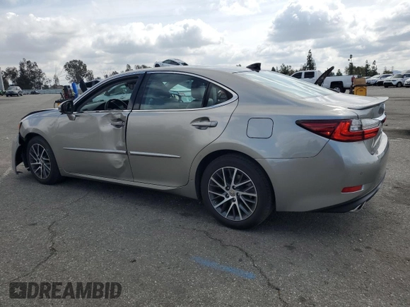 2017 Lexus ES with VIN 58ABK1GG9HU039917, listed as a Copart auction lot 51386535 with 26,429 mi miles and Salvage Title. Bid and sale history available at carsss.com. Image 2.