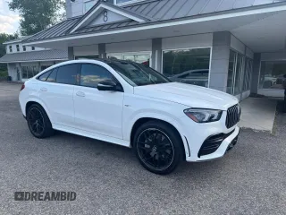 2021 Mercedes-Benz GLE 53 AMG with VIN 4JGFD6BB5MA229365, listed as a Copart auction lot 59628335 with 99,437 mi miles and Clean title. Bid and sale history available at DreamBid. Image 1.