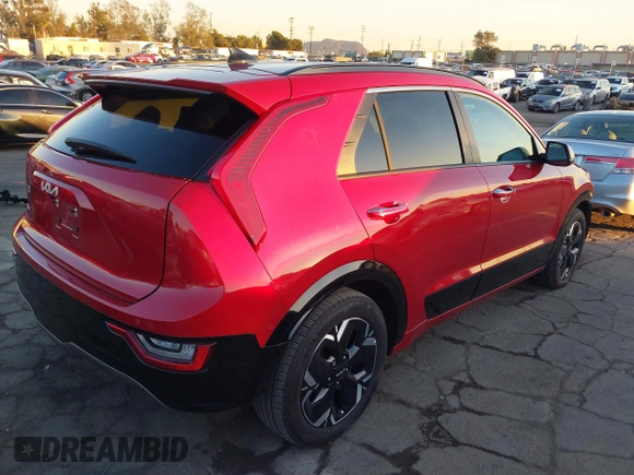 2023 Kia Niro Wave with VIN KNDCT3L12P5035730, listed as a IAAI auction lot 41290443 with 11,841 mi miles and . Bid and sale history available at DreamBid. Image 4.