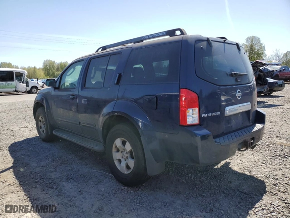 2006 Nissan Pathfinder SE with VIN 5N1AR18WX6C680632, listed as a Copart auction lot 52997405 with 0 mi miles and Clean Title. Bid and sale history available at carsss.com. Image 2.