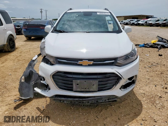 2020 Chevrolet Trax LT with VIN 3GNCJLSB5LL224258, listed as a Copart auction lot 58664515 with 77,217 mi miles and Salvage title. Bid and sale history available at DreamBid. Image 5.