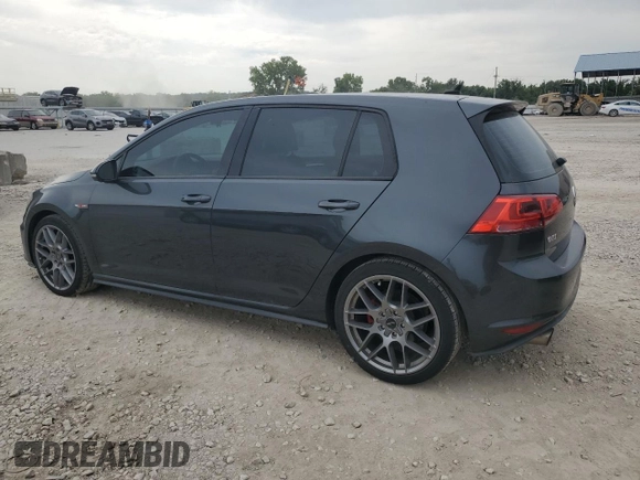 2015 Volkswagen Golf GTI Autobahn with VIN 3VW4T7AUXFM032587, listed as a Copart auction lot 68470424 with 174,975 mi miles and Salvage Title. Bid and sale history available at carsss.com. Image 2.