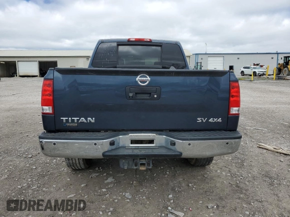2015 Nissan Titan SV with VIN 1N6AA0EC9FN500624, listed as a Copart auction lot 50982985 with 128,976 mi miles and Salvage title. Bid and sale history available at DreamBid. Image 6.