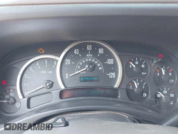 2004 Cadillac Escalade с VIN 1GYEK63N64R174662, выставлен на аукционе IAAI как лот 42442912 с пробегом 184 450 миль миль и . История ставок и продаж доступна на DreamBid. Изображение 7.