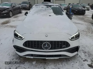 2024 Mercedes-Benz C 43 AMG z VIN W1KAF8HB9RR236684, wystawiony jako Copart lot #45281485 z przebiegiem 467 mil mil oraz Szkoda całkowita • Salvage title. Historia ofert i sprzedaży dostępna na DreamBid. Obrazek 5.