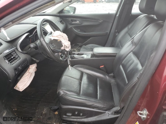2016 Chevrolet Impala LT with VIN 2G1115S39G9154995, listed as a Copart auction lot 47294555 with 139,430 mi miles and Salvage Title. Bid and sale history available at carsss.com. Image 7.