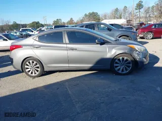 2013 Hyundai Elantra GLS PZEV with VIN 5NPDH4AEXDH304442, listed as a IAAI auction lot 41136472 with 182,800 mi miles. Bid and sale history available at carsss.com. Image 13.
