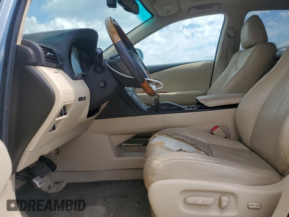 2010 Lexus RX with VIN 2T2BK1BA4AC018065, listed as a Copart auction lot 55466325 with Not Provided miles and Clean Title. Bid and sale history available at carsss.com. Image 7.