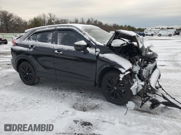 2024 Mitsubishi Eclipse Cross LE with VIN JA4ATVAA5RZ060181, listed as a Copart auction lot 87028364 with Not provided miles and Non repairable. Bid and sale history available at DreamBid. Image 4.