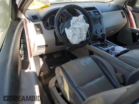 2009 Mazda CX-9 Grand Touring with VIN JM3TB38A490167911, listed as a Copart auction lot 77365314 with Not Provided miles and Salvage Title. Bid and sale history available at carsss.com. Image 8.