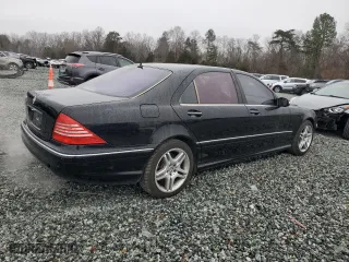 2006 Mercedes-Benz S-Class 5.0L with VIN WDBNG75J16A479767, listed as a Copart auction lot 85027454 with 170,381 mi miles and Clean Title. Bid and sale history available at carsss.com. Image 3.