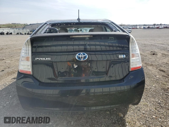 2011 Toyota Prius I with VIN JTDKN3DU7B0290782, listed as a Copart auction lot 50929045 with 121,115 mi miles and Salvage Title. Bid and sale history available at carsss.com. Image 6.