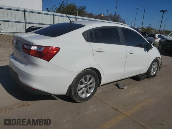 2017 Kia Rio EX with VIN KNADN4A30H6071790, listed as a Copart auction lot 80709114 with 75,402 mi miles and Salvage Title. Bid and sale history available at carsss.com. Image 3.