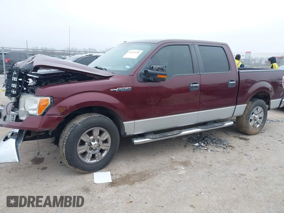 2009 Ford F-150 XL with VIN 1FTPW12V79KC62854, listed as a IAAI auction lot 41513528 with 252,813 mi miles. Bid and sale history available at carsss.com. Image 2.