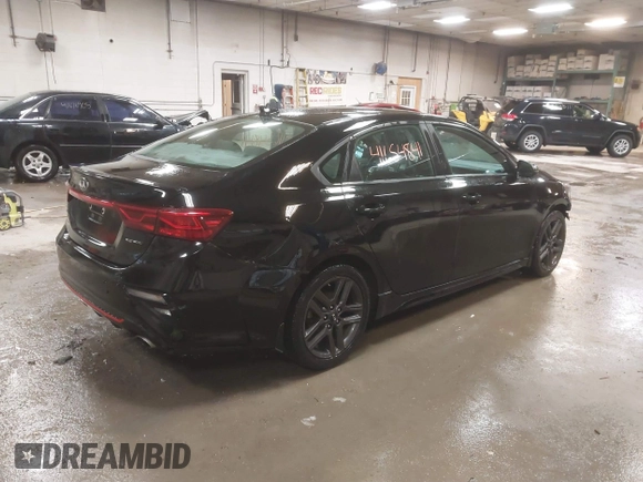2021 Kia Forte GT-Line with VIN 3KPF34ADXME327142, listed as a IAAI auction lot 41654841 with 201,017 mi miles and . Bid and sale history available at DreamBid. Image 4.