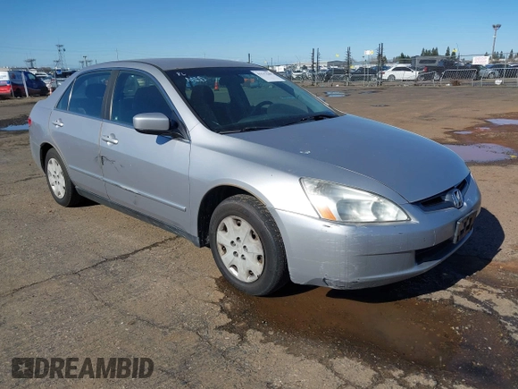 2003 Honda Accord LX with VIN JHMCM56303C043710, listed as a IAAI auction lot 41517509 with 283,083 mi miles and . Bid and sale history available at DreamBid. Image 1.