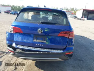 2023 Volkswagen Taos S z VIN 3VVCX7B29PM362983, wystawiony jako IAAI lot #42079717 z przebiegiem 24 408 mil mil oraz . Historia ofert i sprzedaży dostępna na DreamBid. Obrazek 6.