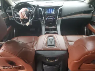 2017 Cadillac Escalade Luxury with VIN 1GYS4BKJ5HR217513, listed as a Copart auction lot 80950834 with 133,592 mi miles and Salvage Title. Bid and sale history available at carsss.com. Image 8.