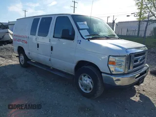 2012 Ford Econoline Cargo Recreational with VIN 1FTNE2EW6CDA22484, listed as a IAAI auction lot 42100595 with Not provided miles and . Bid and sale history available at DreamBid. Image 1.
