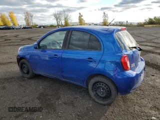 2017 Nissan Micra S z VIN 3N1CK3CP7HL265937, wystawiony jako Copart lot #75755424 z przebiegiem 150 924 mil mil oraz Szkody całkowita. Historia ofert i sprzedaży dostępna na DreamBid. Obrazek 2.