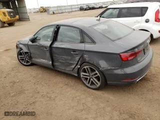 2018 Audi A3 Sedan Premium with VIN WAUB8GFF0J1018464, listed as a Copart auction lot 48275523 with 57,826 mi miles. Bid and sale history available at carsss.com. Image 2.
