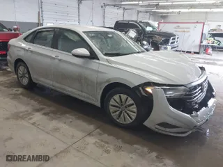 2019 Volkswagen Jetta S with VIN 3VWN57BU4KM117612, listed as a IAAI auction lot 41671820 with 59,307 mi miles. Bid and sale history available at carsss.com. Image 1.