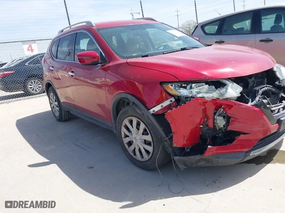 2017 Nissan Rogue S with VIN 5N1AT2MT7HC778183, listed as a IAAI auction lot 41732330 with 120,705 mi miles. Bid and sale history available at carsss.com. Image 1.