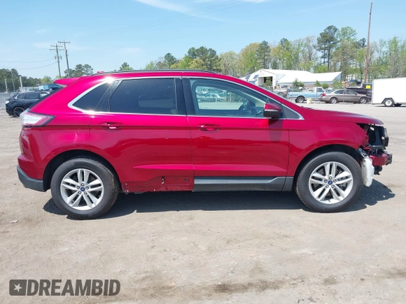 2017 Ford Edge SEL with VIN 2FMPK4J81HBB83273, listed as a IAAI auction lot 42044893 with 94,454 mi miles. Bid and sale history available at carsss.com. Image 13.