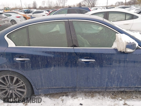 2016 Infiniti Q50 Red Sport 400 с VIN JN1FV7AR9GM452066, выставлен на аукционе IAAI как лот 41271398 с пробегом 95 249 миль миль и . История ставок и продаж доступна на DreamBid. Изображение 12.