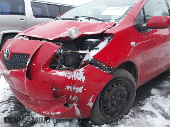 2008 Toyota Yaris with VIN JTDJT923285159575, listed as a IAAI auction lot 41559257 with 206,466 mi miles. Bid and sale history available at carsss.com. Image 13.