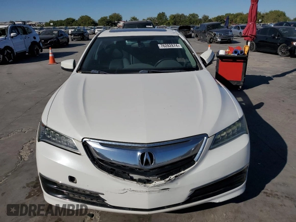 2016 Acura TLX with VIN 19UUB1F32GA008089, listed as a Copart auction lot 76282874 with 71,092 mi miles and Salvage Title. Bid and sale history available at carsss.com. Image 5.
