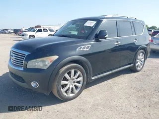 2014 Infiniti QX80 with VIN JN8AZ2NF2E9555610, listed as a IAAI auction lot 42765210 with 215,717 mi miles and . Bid and sale history available at DreamBid. Image 17.