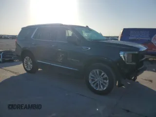 2021 GMC Yukon SLT with VIN 1GKS2BKD3MR137812, listed as a Copart auction lot 51332485 with 28,776 mi miles and Salvage Title. Bid and sale history available at carsss.com. Image 4.