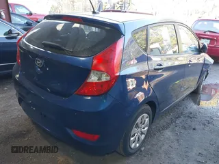 2015 Hyundai Accent GS with VIN KMHCT5AE6FU209512, listed as a IAAI auction lot 41876988 with 111,378 mi miles. Bid and sale history available at carsss.com. Image 4.