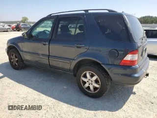 2002 Mercedes-Benz M-Class with VIN 4JGAB75E22A303060, listed as a Copart auction lot 63610284 with 192,968 mi miles and Salvage Title. Bid and sale history available at carsss.com. Image 2.