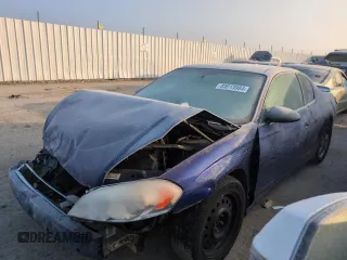2007 Chevrolet Monte Carlo LT with VIN 2G1WK15K379348694, listed as a Copart auction lot 83013984 with 0 mi miles and Salvage Title. Bid and sale history available at carsss.com. Image 1.