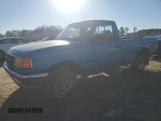 1994 Ford Ranger with VIN 1FTCR10U1RTA30227, listed as a Copart auction lot 87862945 with 711,277 mi miles and Salvage Title. Bid and sale history available at carsss.com. Image 1.