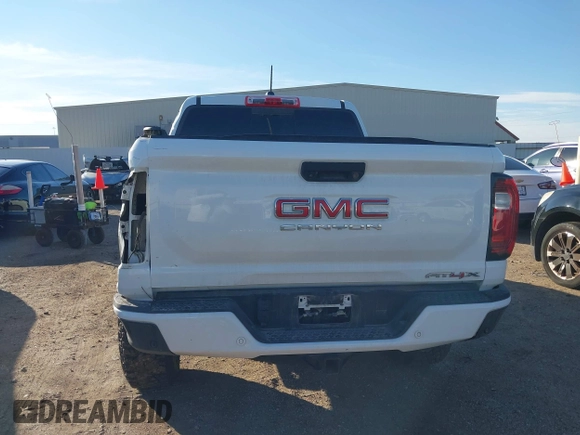 2023 GMC Canyon 4WD AT4X with VIN 1GTP6EEK4P1199532, listed as a IAAI auction lot 41027695 with 1 mi miles. Bid and sale history available at carsss.com. Image 15.