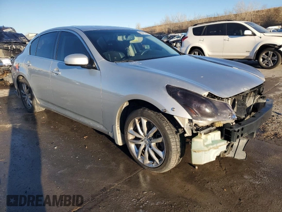 2008 Infiniti G35 with VIN JNKBV61E08M210978, listed as a Copart auction lot 83411904 with 153,687 mi miles and Salvage Title. Bid and sale history available at DreamBid. Image 4.