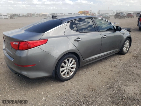 2015 Kia Optima EX with VIN 5XXGN4A78FG453972, listed as a Copart auction lot 49462235 with 57,465 mi miles and Salvage Title. Bid and sale history available at carsss.com. Image 3.