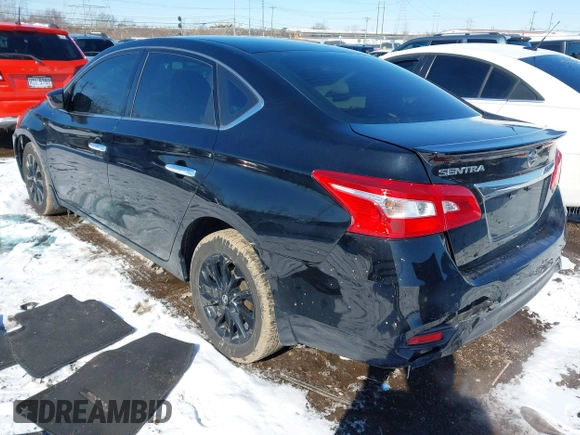 2018 Nissan Sentra SV with VIN 3N1AB7AP6JY346308, listed as a IAAI auction lot 41610643 with 104,439 mi miles. Bid and sale history available at carsss.com. Image 3.