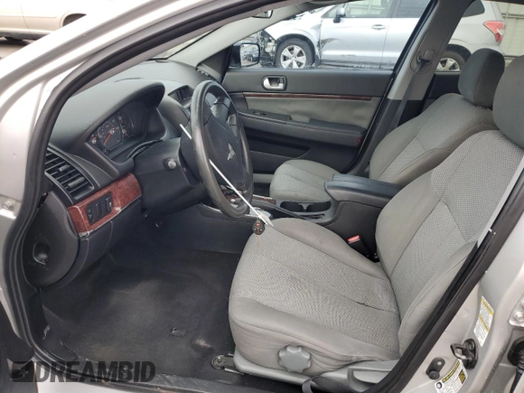 2010 Mitsubishi Galant ES with VIN 4A32B3FF8AE009806, listed as a Copart auction lot 84652244 with 166,687 mi miles and Salvage Title. Bid and sale history available at carsss.com. Image 7.
