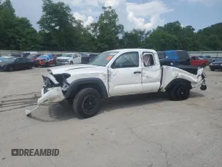 2022 Toyota Tacoma SR with VIN 3TYSX5EN7NT015061, listed as a Copart auction lot 61303035 with 65,348 mi miles and Salvage title. Bid and sale history available at DreamBid. Image 1.